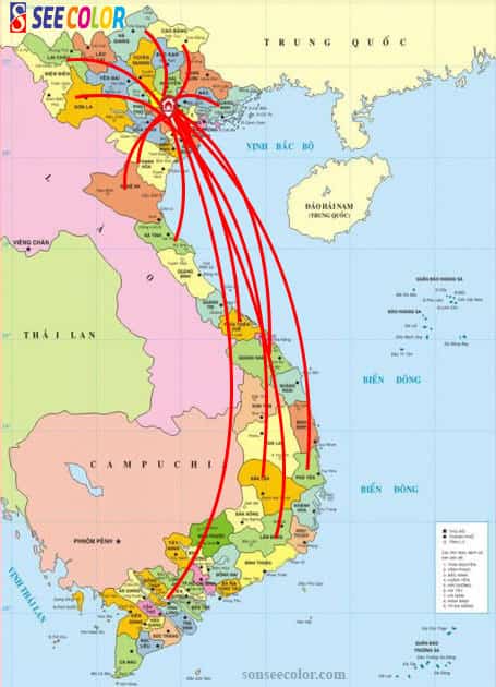 Hệ thống phân phối Sơn SEECOLOR