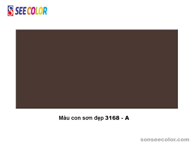 Màu con sơn đẹp 3168 A thường được sử dụng