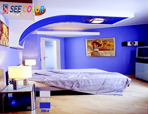 Người mệnh thuỷ hợp màu trắng và màu xanh dương 