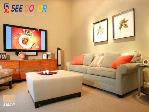 Màu vàng giúp cho căn phòng thêm ấm áp hơn 