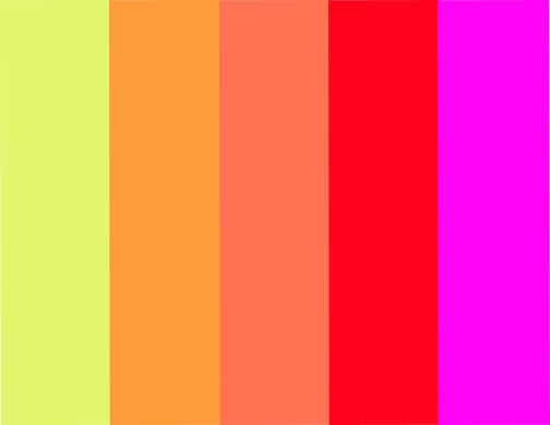 Màu sắc thường được sử dụng sơn theo chủ đề trung thu 