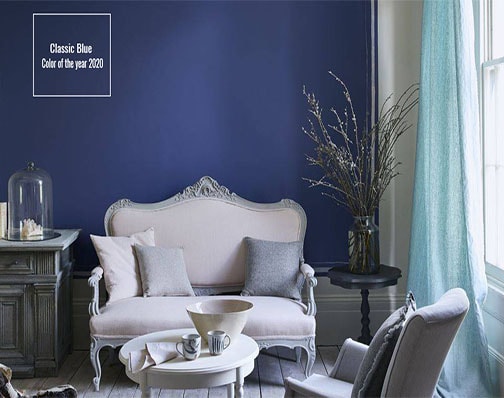 Màu xanh dương là màu sắc của năm 2020