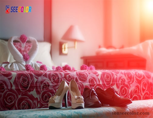 Màu hồng, đỏ là màu tương sinh của người mệnh thổ 