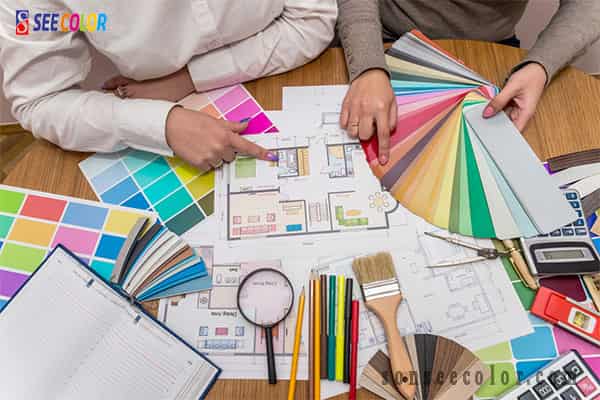 Sơn hoàn thiện một căn phòng theo cách chuyên nghiệp