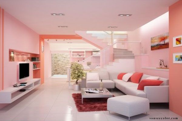 Màu sơn nhà cho người mệnh hỏa