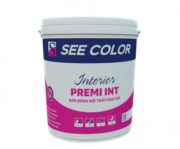 SƠN BÓNG NỘI THẤT CAO CẤP PREMI INT